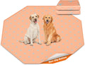 Washable Pee Pads for Dogs 2 Pack - Reusable Leak-Proof Pads