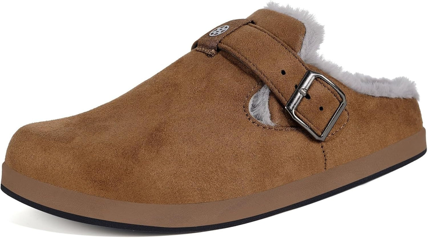 Fur Lined Clogs for Women and Men with Arch Support Comfort