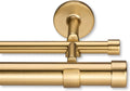 Cambria Designer Series Premium 3.5 ft Double Curtain Rod - Seamless