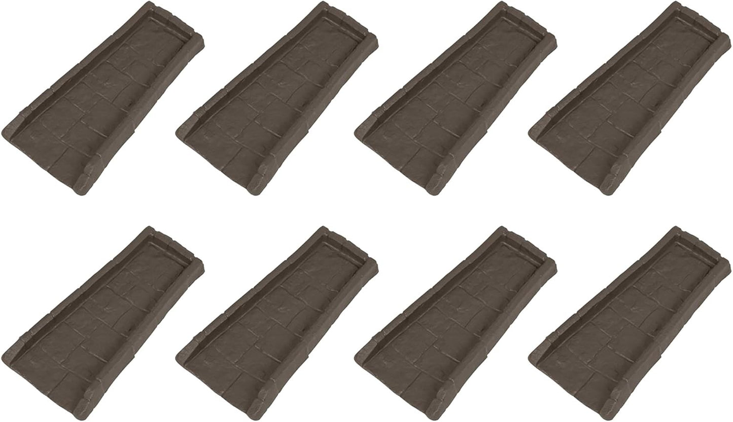 Suncast Outdoor Decorative Rain Gutter Downspout Splash Block