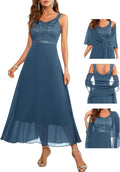 BeryLove Elegant Sequin Dress for Wedding Guests and Formal Events