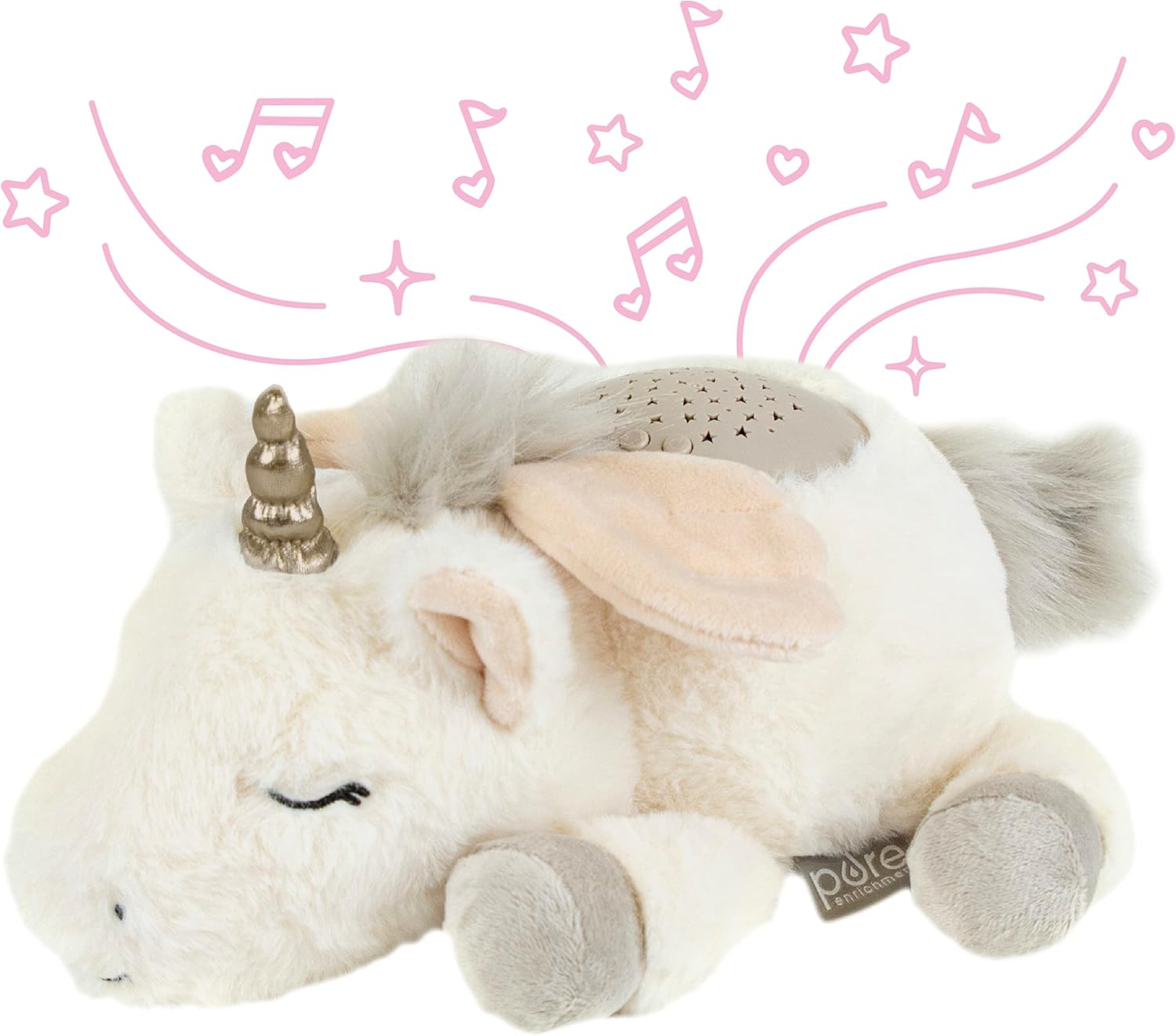 PureBaby Sound Sleeper: Soothing Star Projector & Sleep Aid - Unicorn