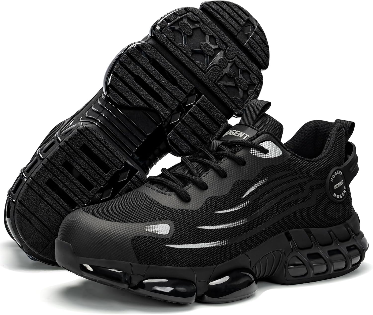 Hogent Steel Toe Shoes for Men Women Lightweight Safety Sneakers
