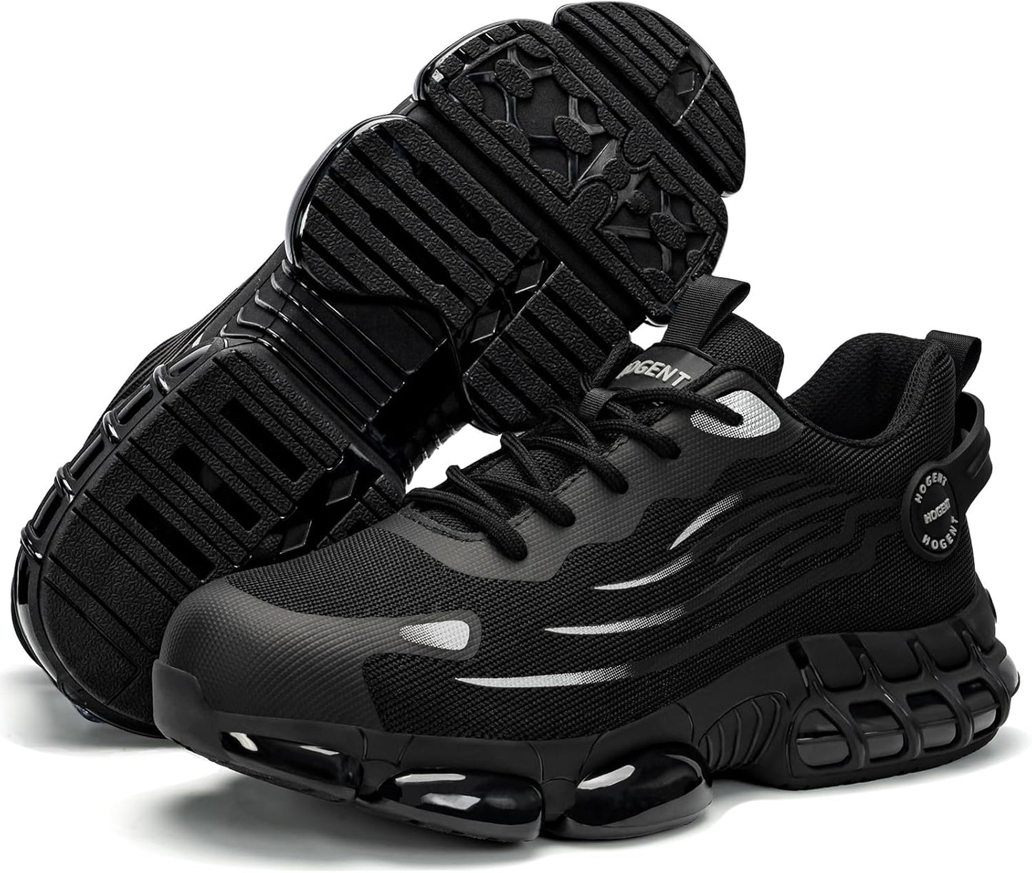 Hogent Steel Toe Shoes for Men Women Lightweight Safety Sneakers
