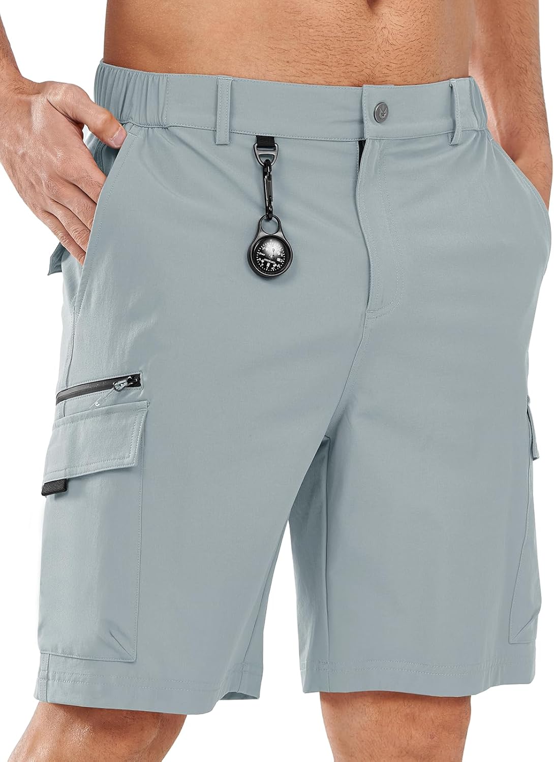 NORTHYARD Men's Cargo Hiking Shorts 9in Lightweight Tactical Wear