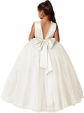 MCieloLuna Elegant Flower Girl Dresses for Weddings and Events
