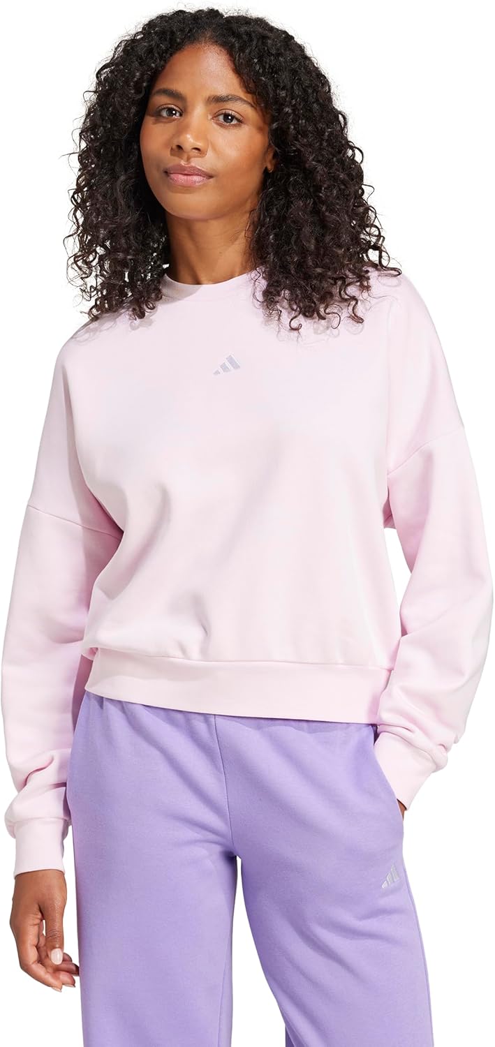 adidas Womens Essentials Cozy Sweatshirt for Modern Comfort