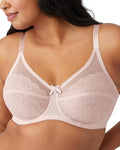 Wacoal Womens Retro Chic Full Figure Underwire Bras Cappuccino