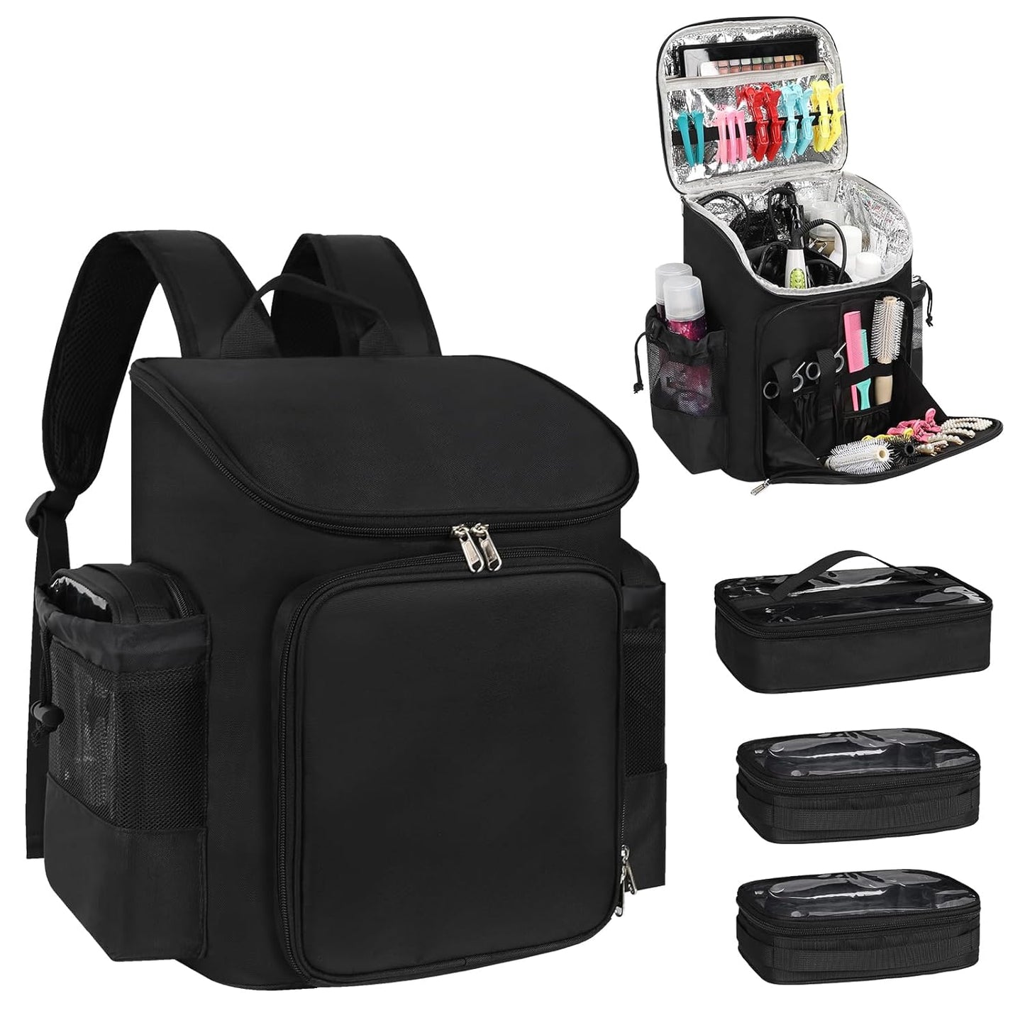Hairstylist Traveling Bag for Hair Tools and Supplies Storage