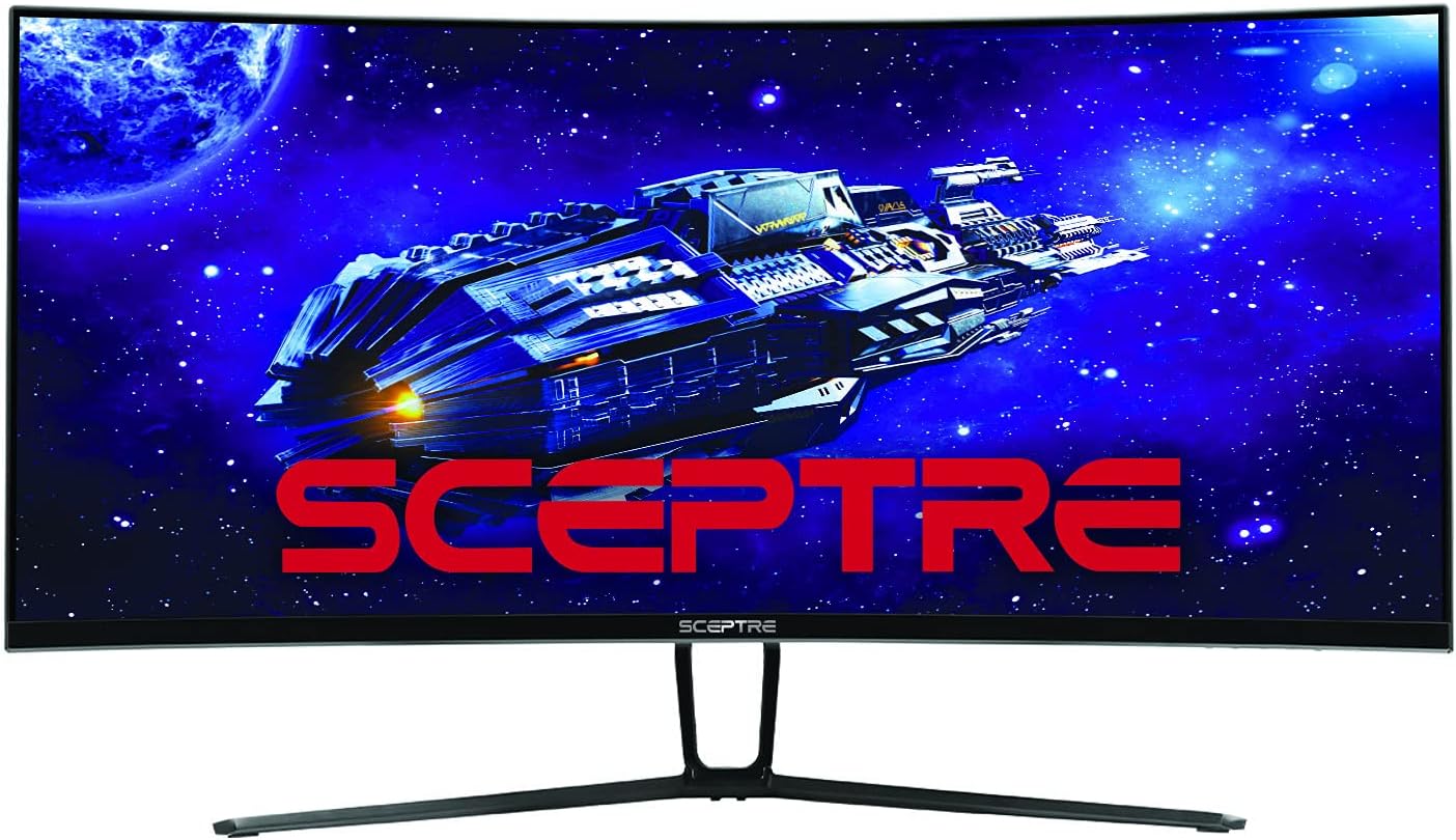 Sceptre 35 UltraWide Curved QHD Monitor - Immersive HDR Experience