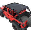Shadeidea JK Sun Shade Top Compatible with Jeep Wrangler JKU Top - UV