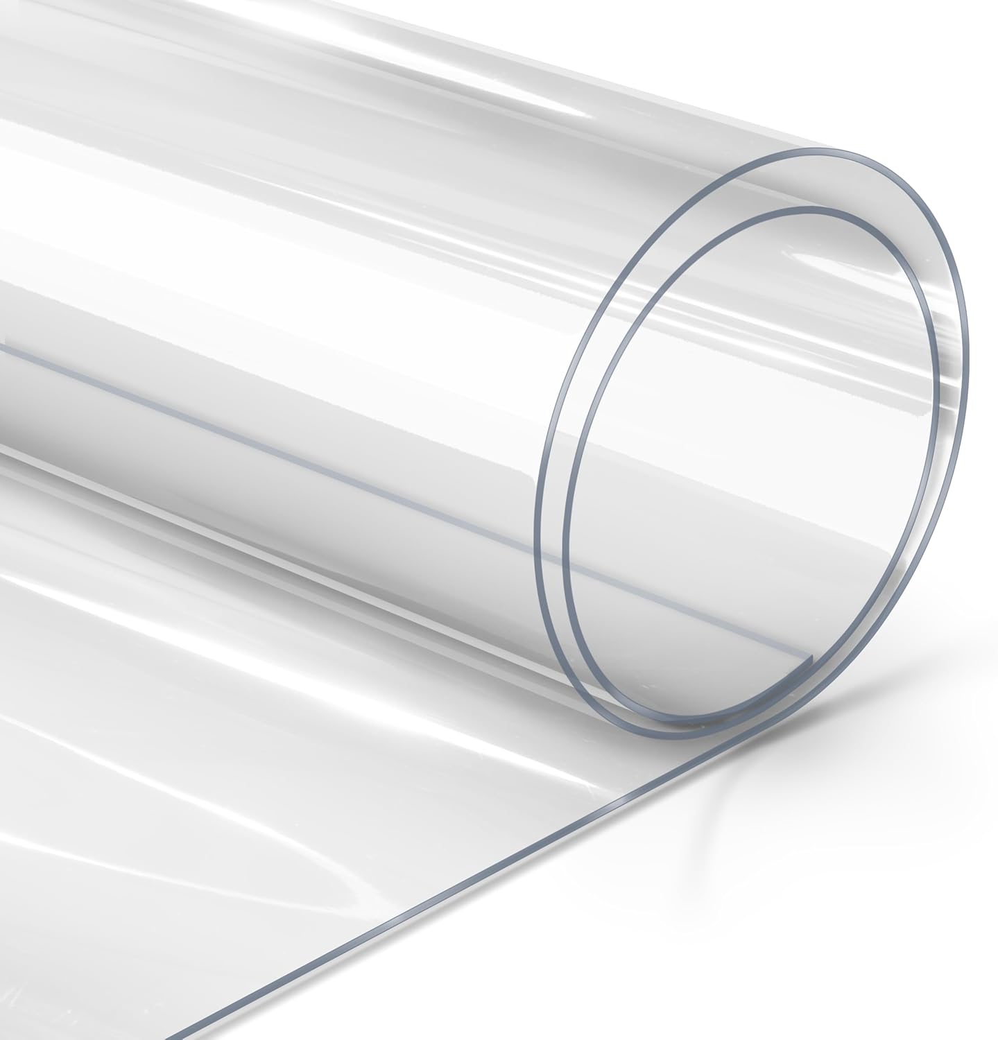 VViViD 20mil Premium Crystal Clear Vinyl Tablecloth Cover