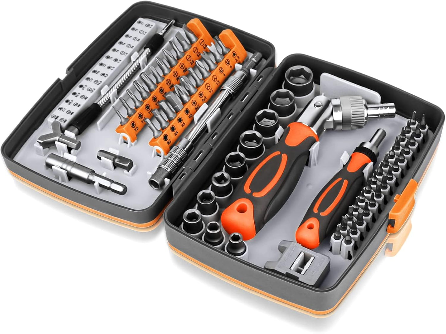 Ratcheting Screwdriver Set 68 in 1 for Electronics Maintenance