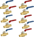 High Quality 3/4 Inch Pex Brass Full Port Shut Off Ball Valves