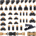 CheeMuii 39 PCS DOT Air Line Quick Connect Fittings for Trucks