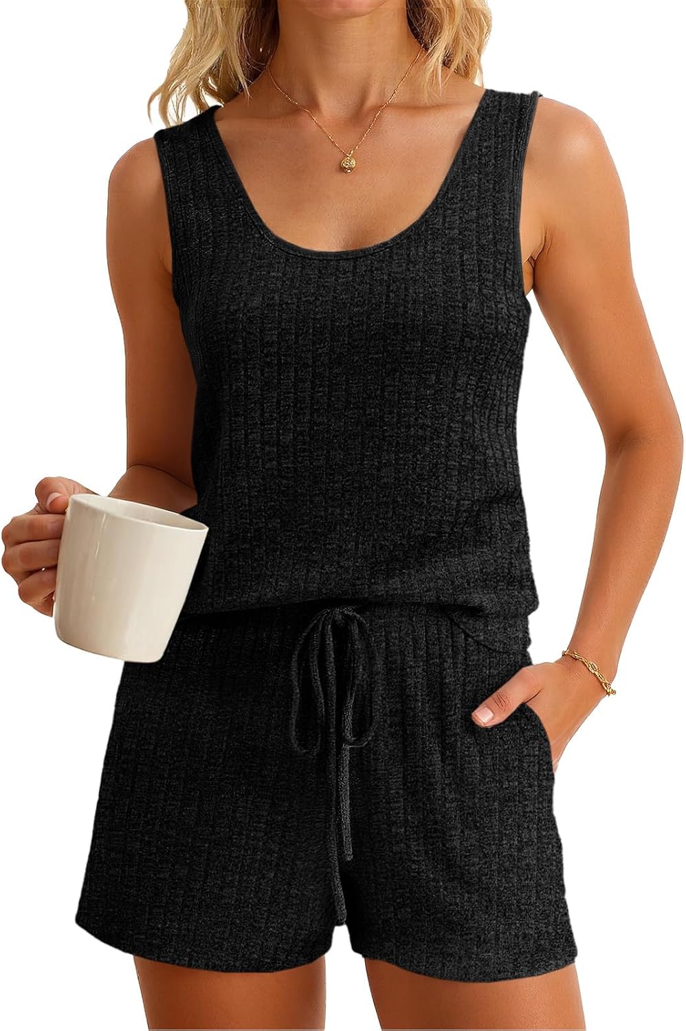 Imily Bela Womens Pajama Sets for Summer Sleepwear and Lounge