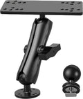 Aluminum Fish Finder Mount with 1.5ft C-Ball and 5.9ft Arm - Saltwater