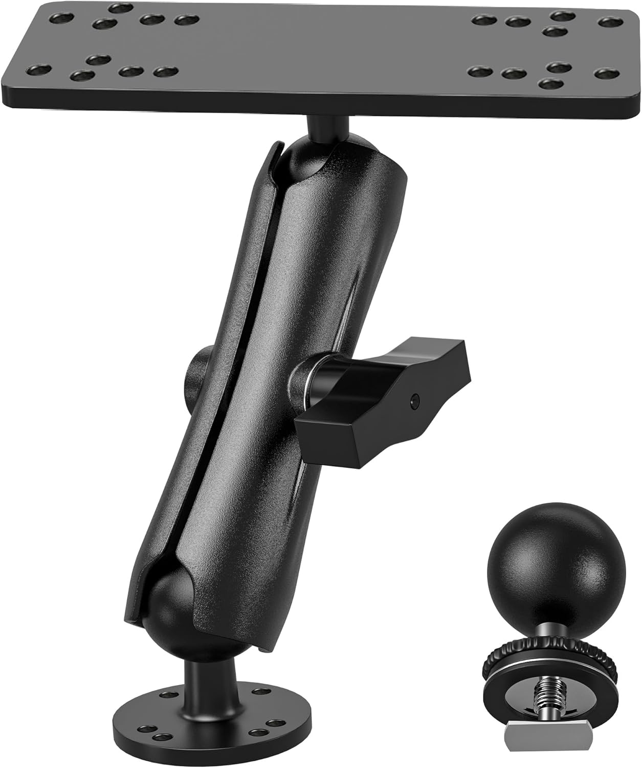 Aluminum Fish Finder Mount for Boats - High Saltwater Resistance