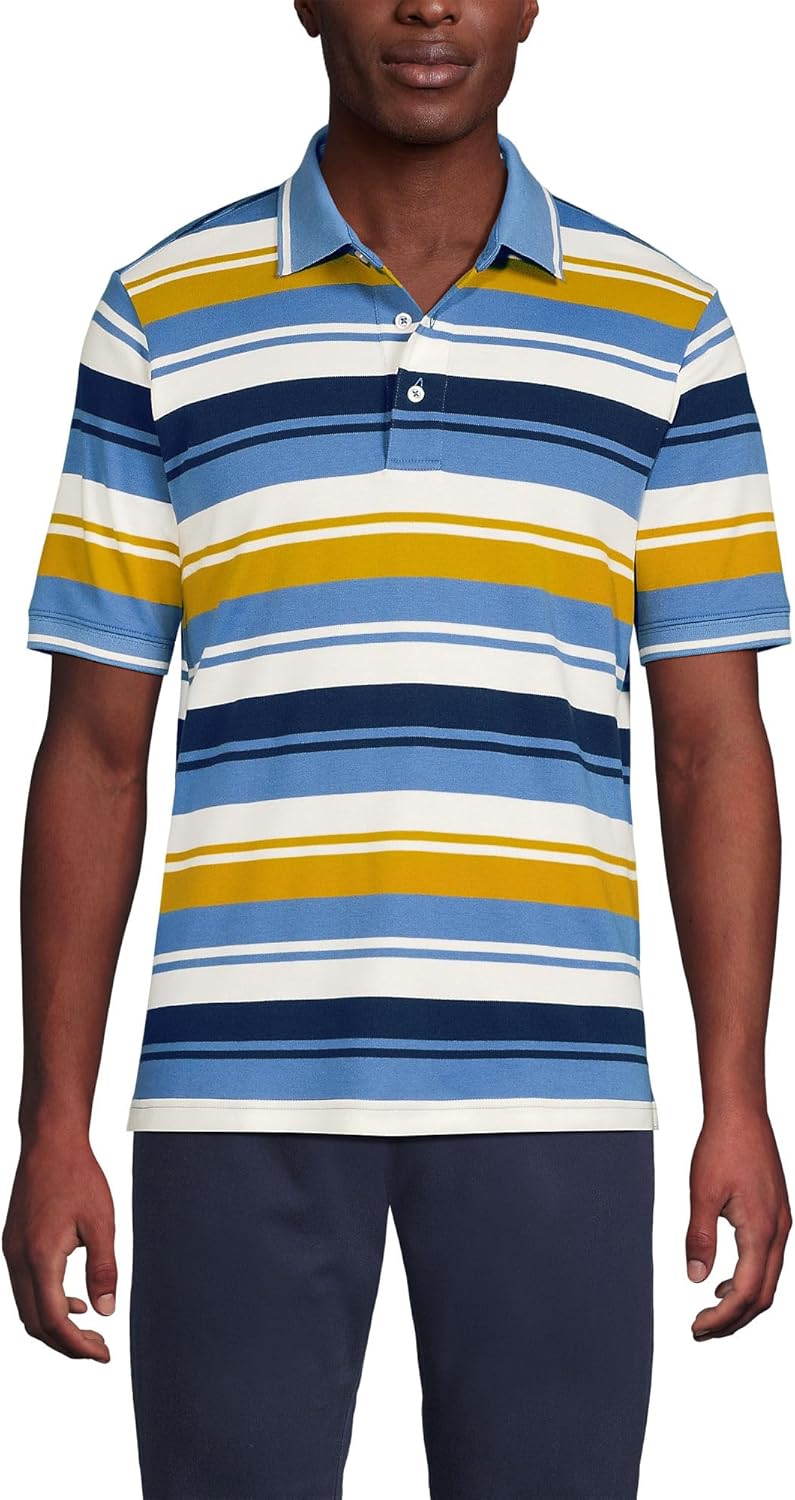 Men's Short Sleeve Supima Cotton Polo Shirt for All Occasions