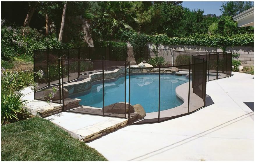 WaterWarden Pool Safety Fence 4ft x 12ft for Ultimate Protection