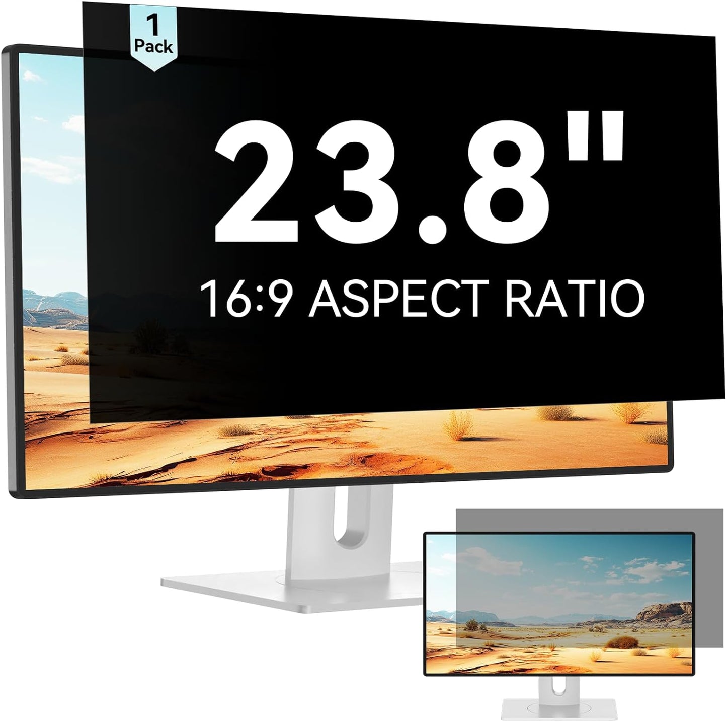 23.8 Inch Computer Privacy Screen Filter for Widescreen Monitors
