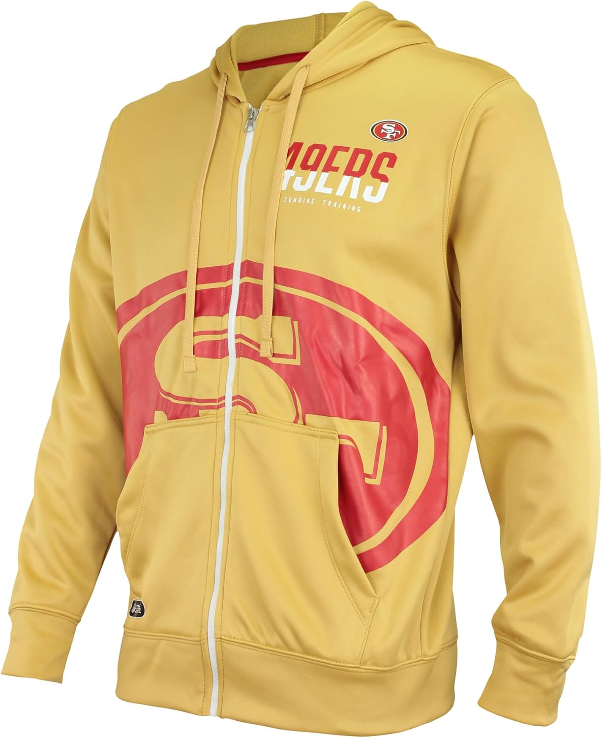 Outerstuff NFL Men's Drill Team Colors Full Zip Performance Hoodie