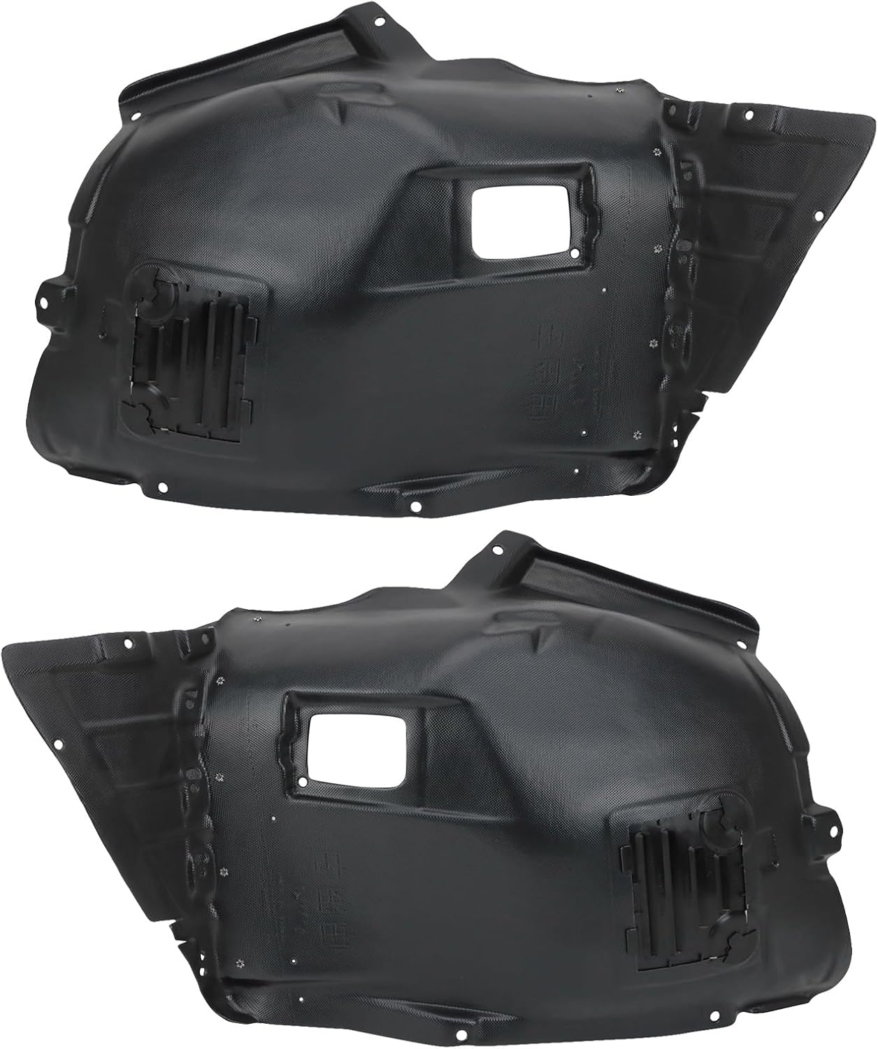 TRQ Front Inner Fender Liner Set for BMW 325i 328i 330i 335i