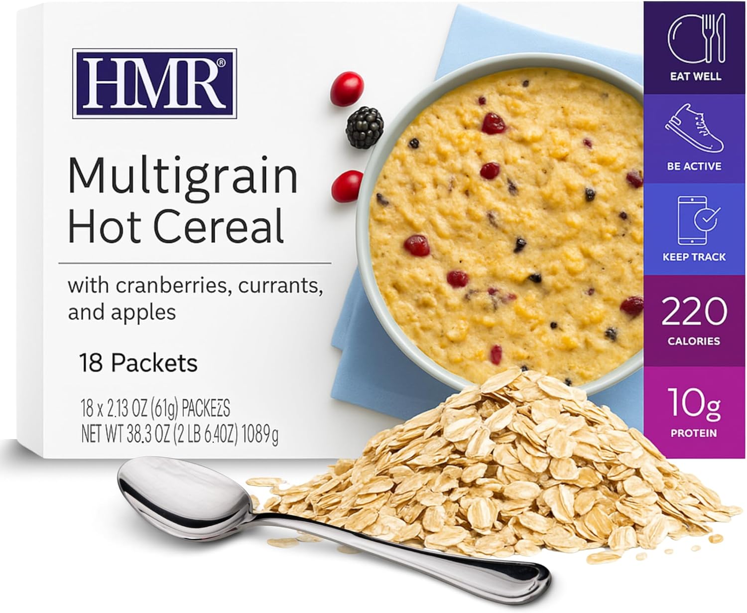 HMR Multigrain Hot Cereal: High Protein Oatmeal Alternative
