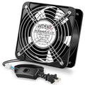 Big Airflow Axial 110V 120V AC Metal Fan for DIY Projects