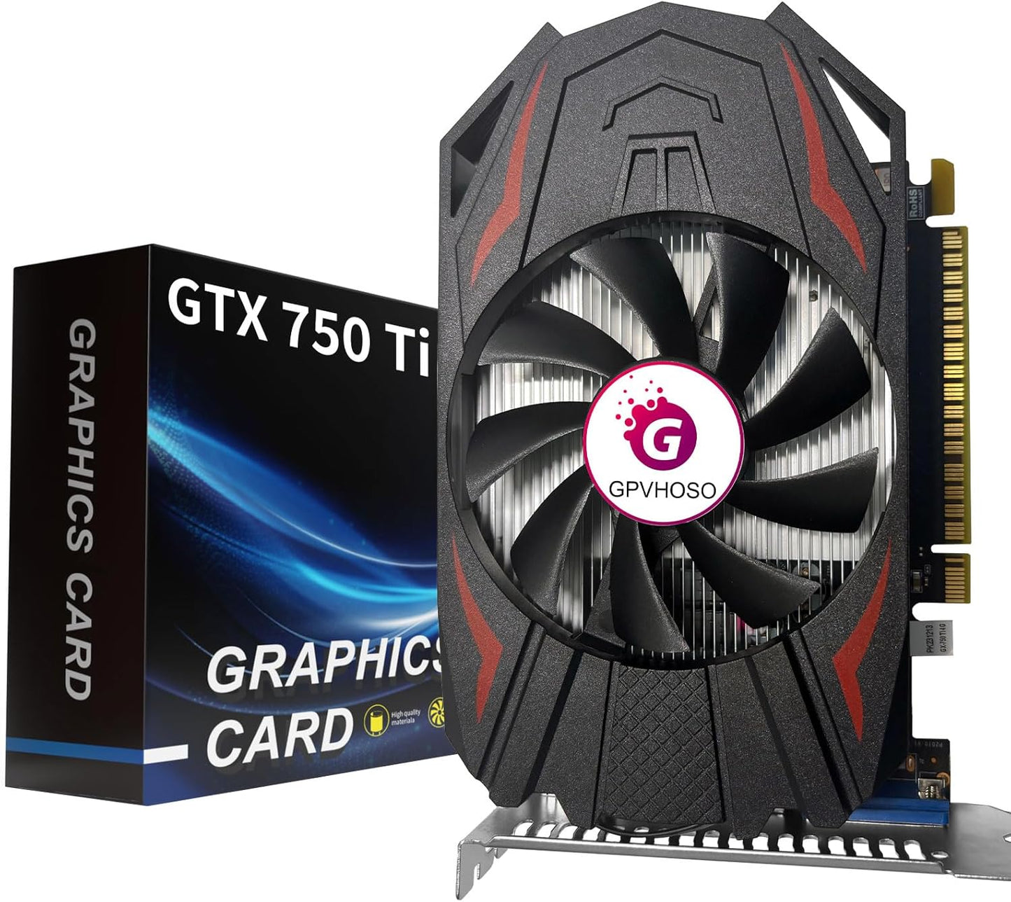 GTX 750Ti 4GB GDDR5 Graphics Card for Gaming and Work