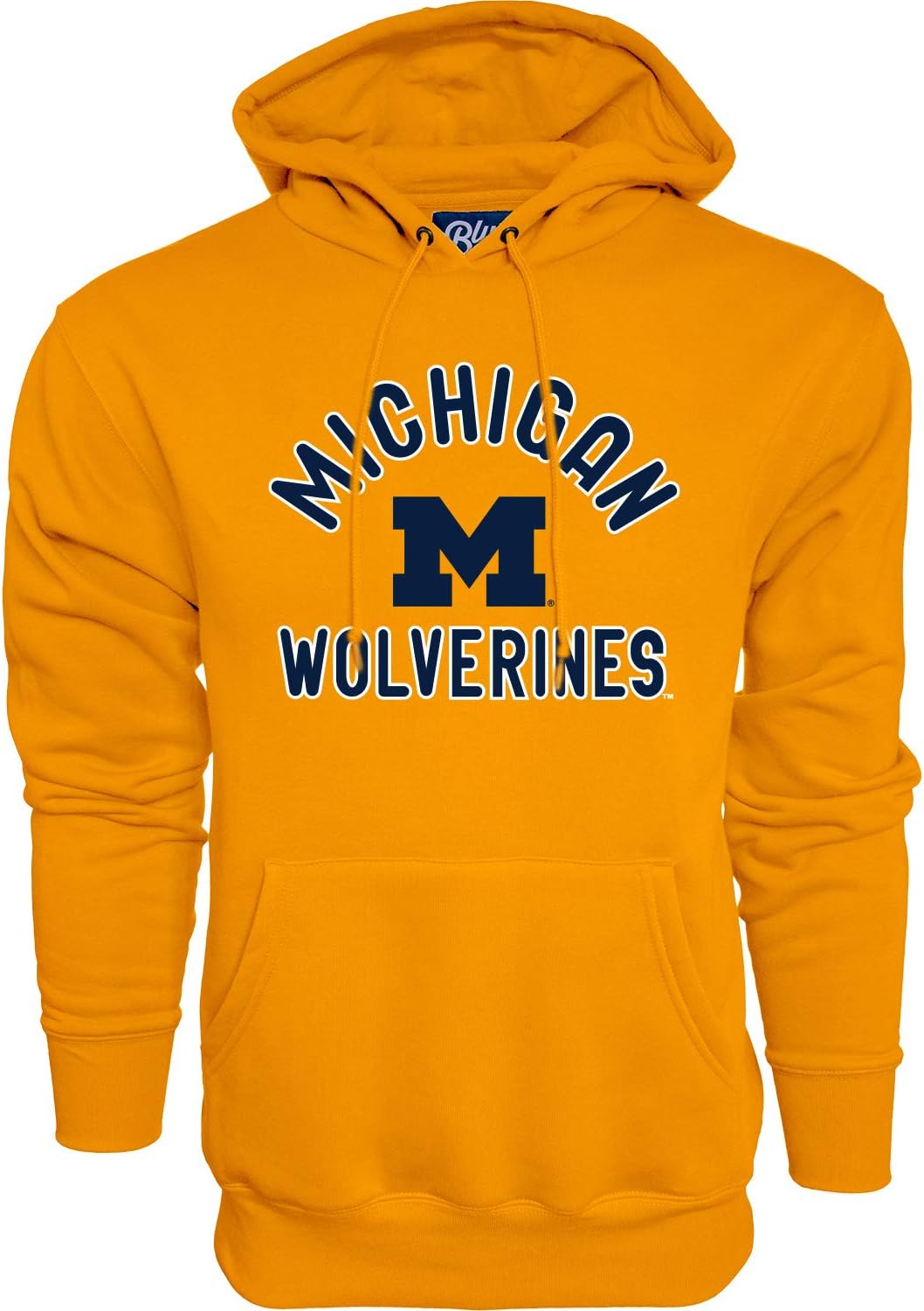Michigan Wolverines Men's Hoodie by Blue 84 - Team Color Style