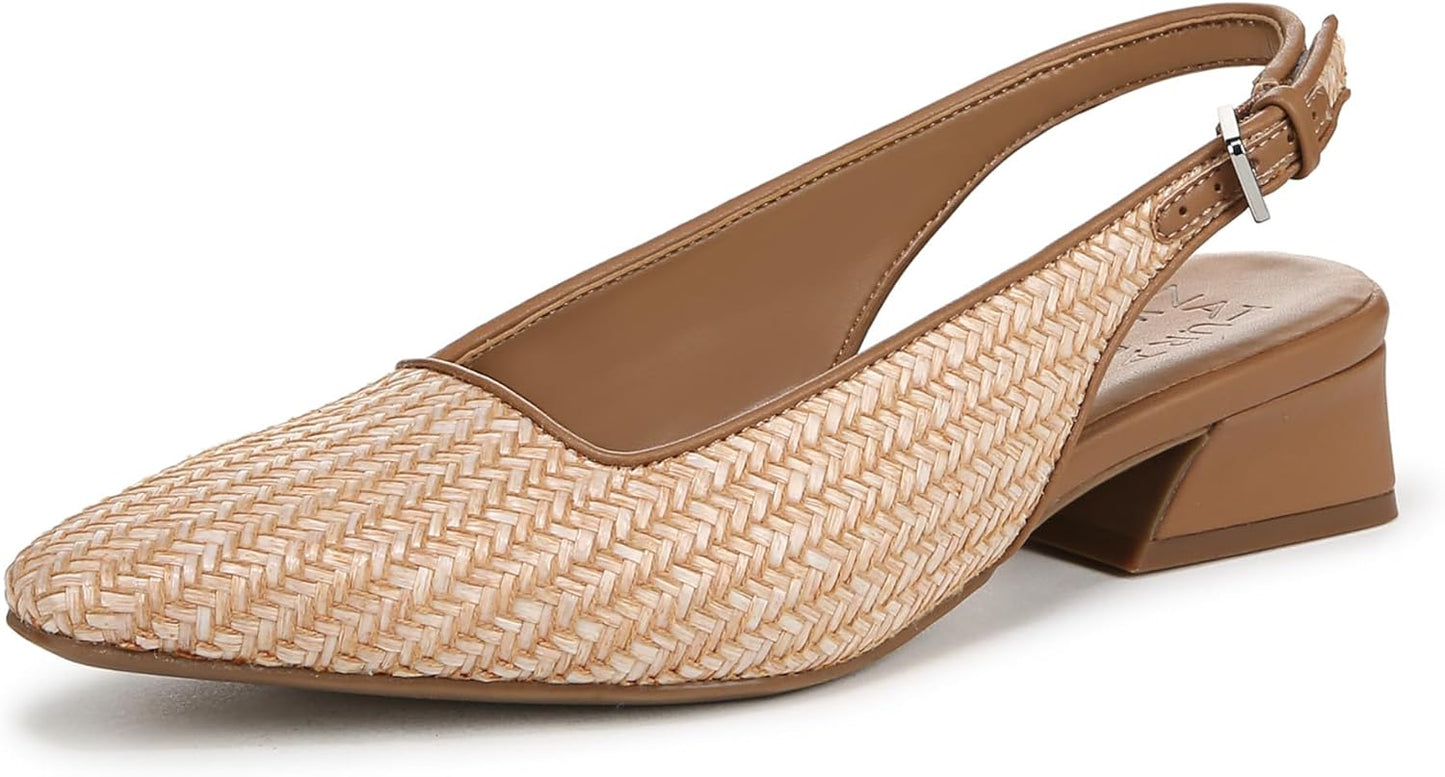 Naturalizer Women's Ginger Snip Toe Slingbacks for Comfort