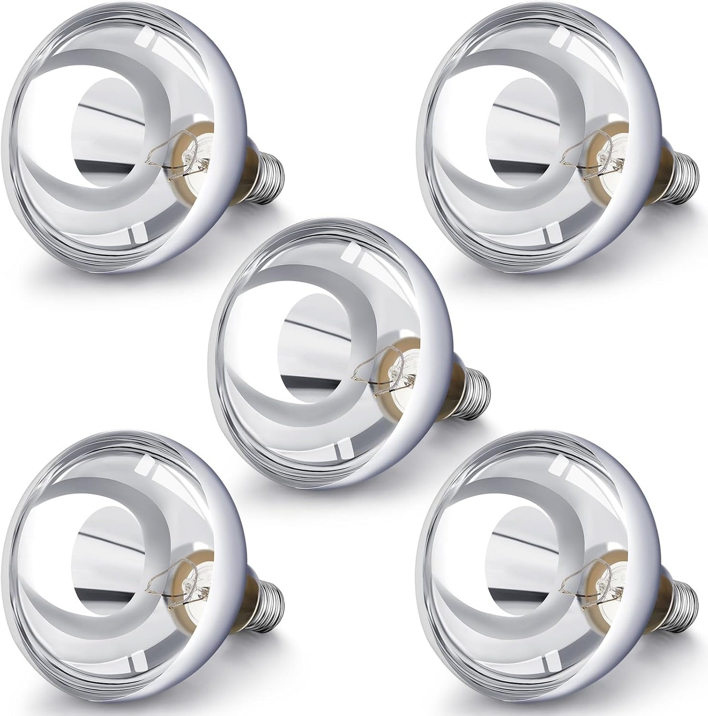 250 Watt Heat Lamp Bulbs for Reptiles and Pets by VIHOSE