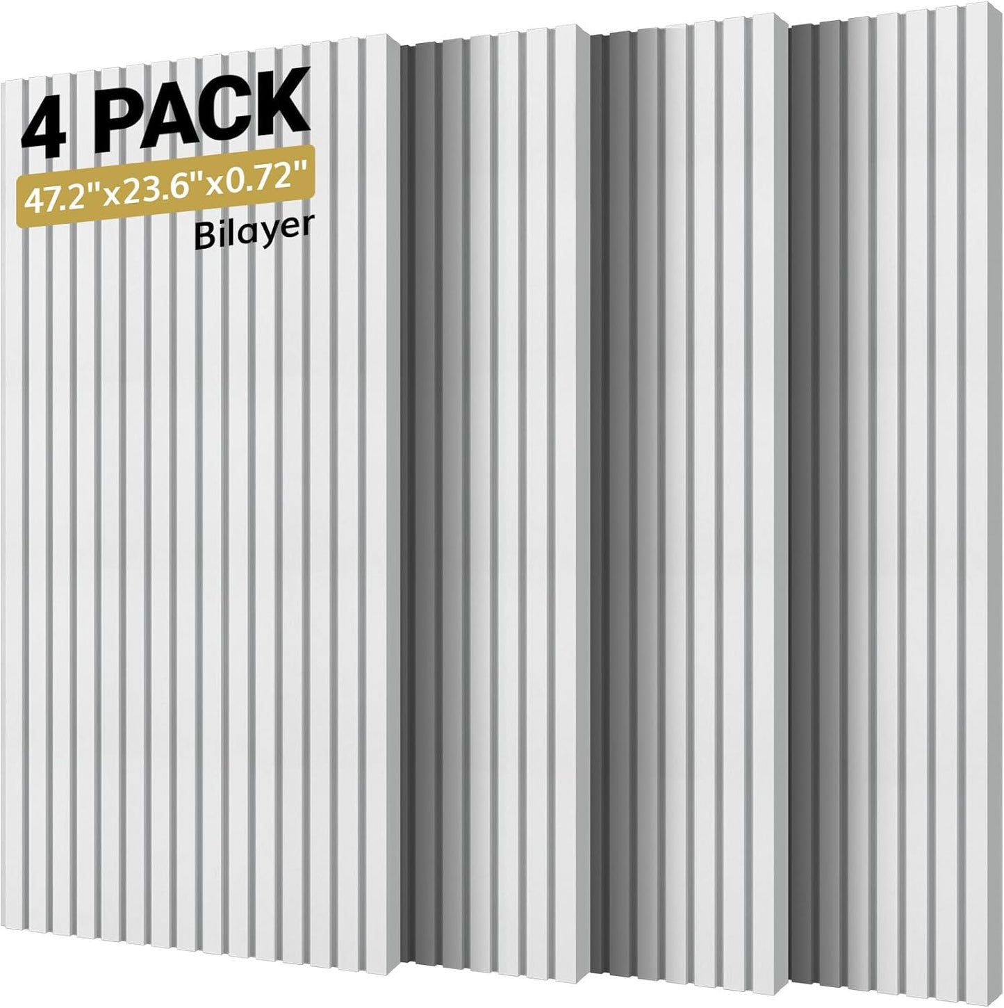 TONOR Dual-Layer Acoustic Wall Panels for Soundproofing Decor