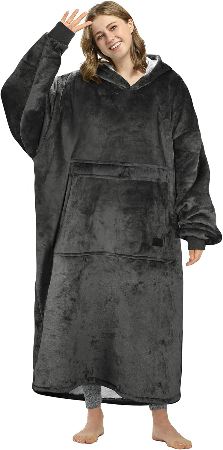 Catalonia Oversized Blanket Hoodie Sweatshirt for Cozy Comfort