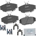 Bendix Priority1 CFC601 Ceramic Front Brake Pads - Quiet, OE Fit