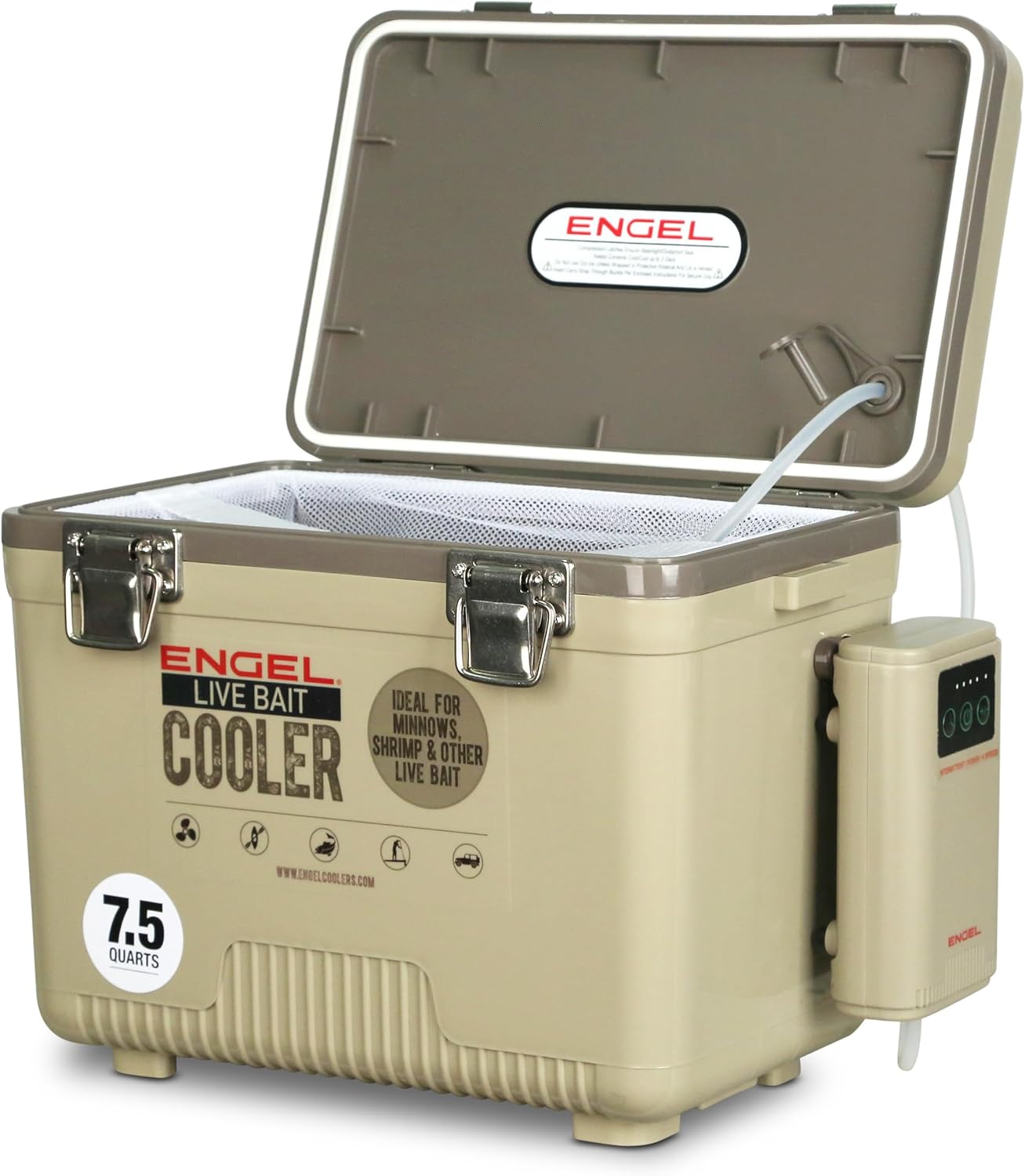 ENGEL Live Bait Cooler PRO - Ultimate Fishing Companion