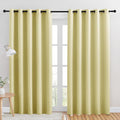 Room Darkening Draperies Paler Yellow 2 Panels W60 x L84 - Thermal