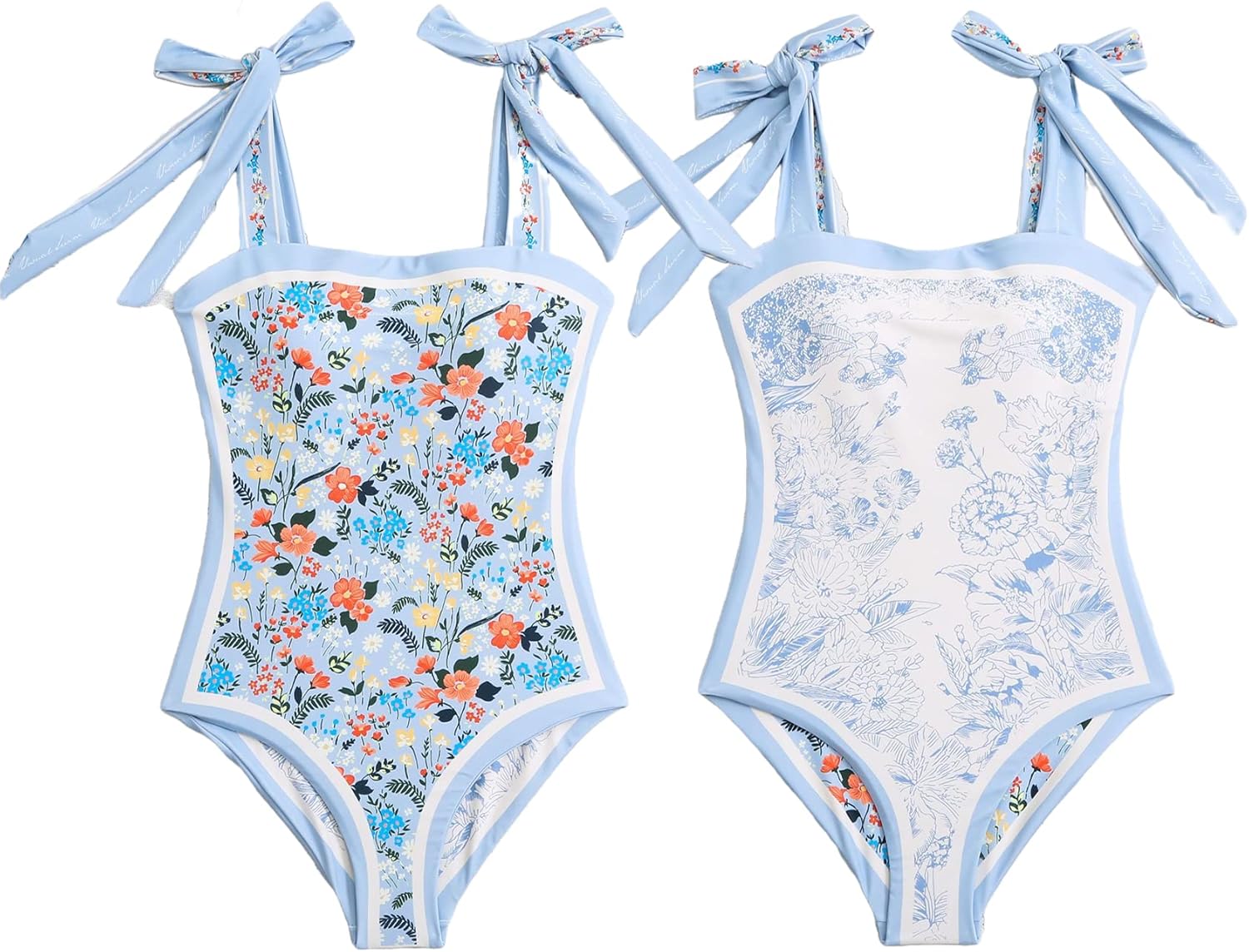 Flattering Women's One Piece Swimsuit with Tummy Control Design