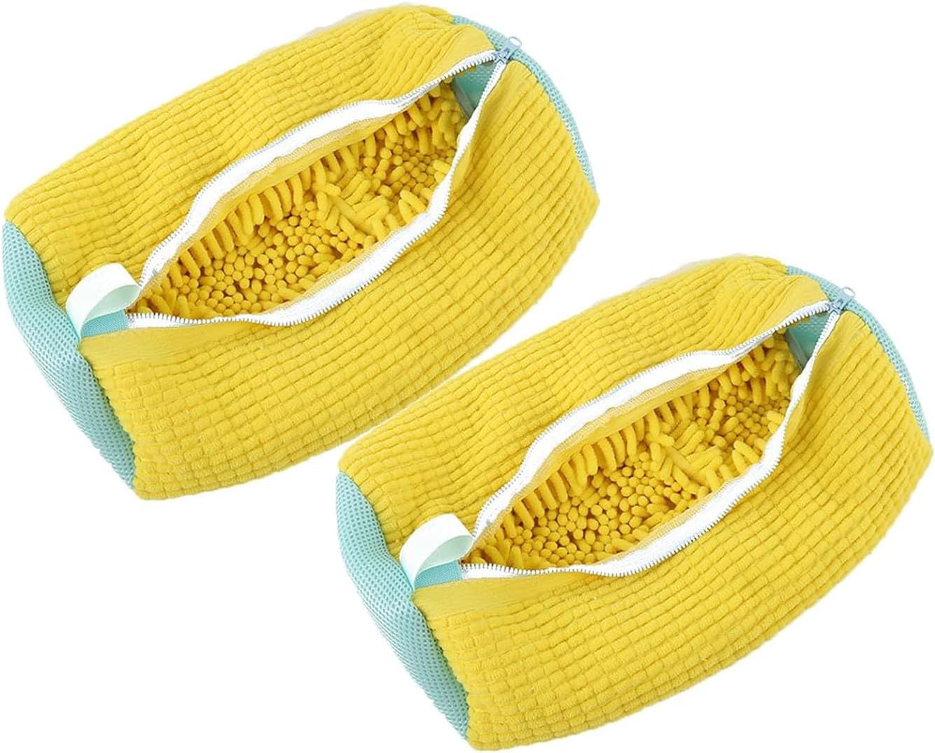 Reusable Laundry Shoe Bag Set (Yellow) - Wash Shoes With Ease!