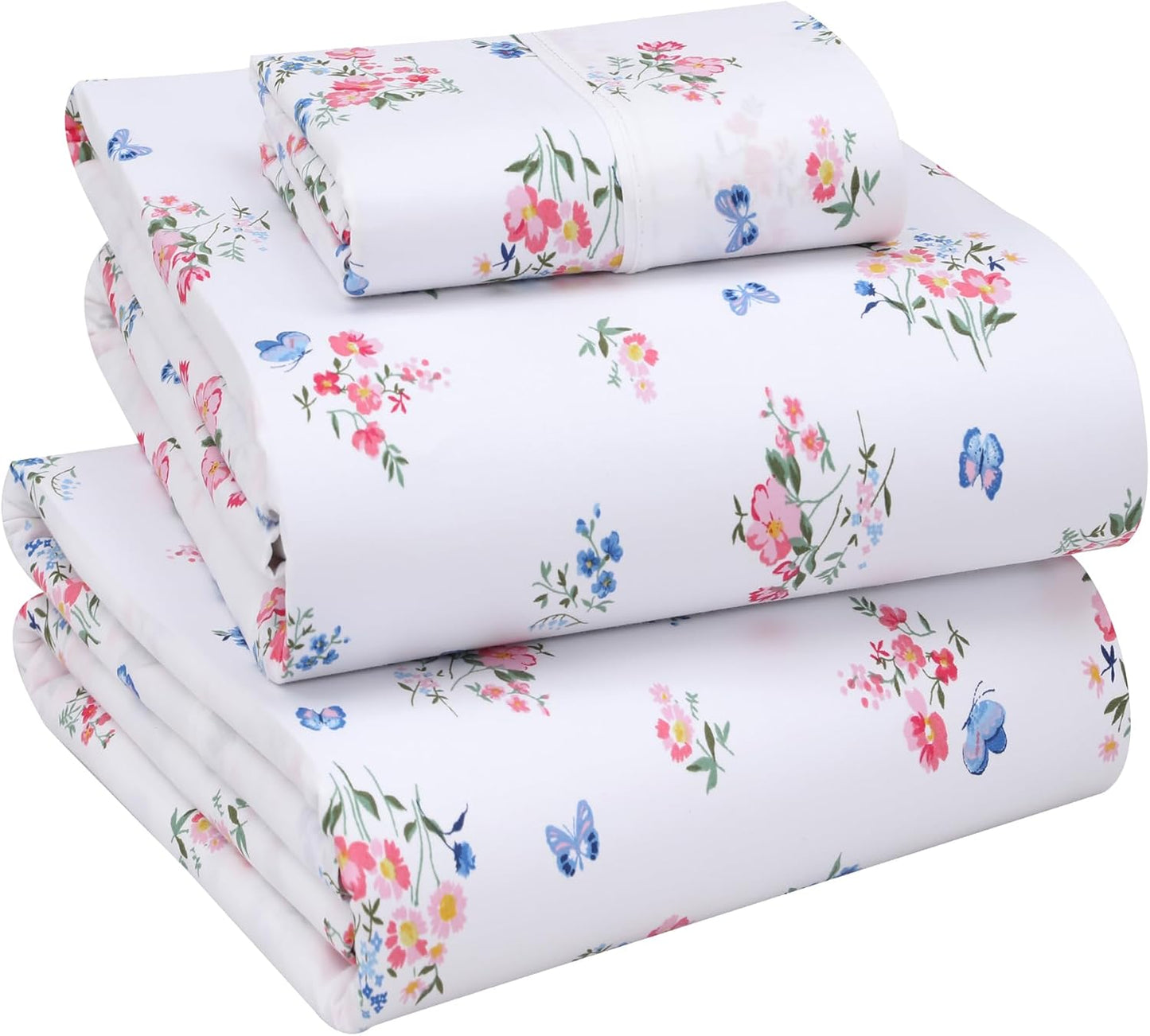 RUVANTI 100% Cotton Twin XL Sheet Sets for Ultimate Comfort