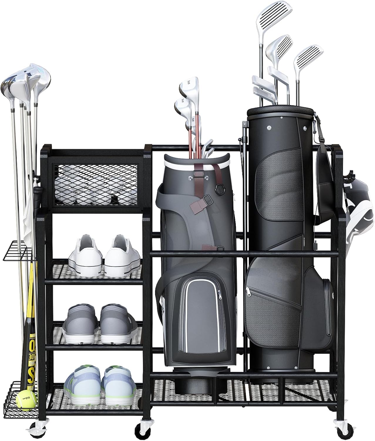 Recaceik Large Golf Storage Organizer - Store All Your Golf Gear Efficiently!