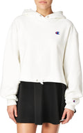 Champion Women's Reverse Weave Cinch Bottom Hoodie - Cropped