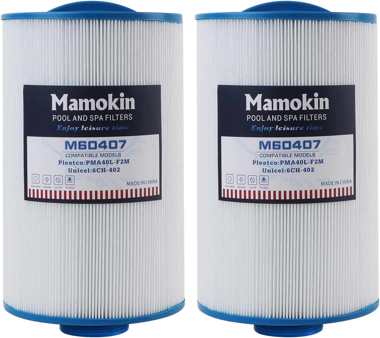 Spa Filter 6CH-402 for Master Spas and More - 2PACK