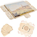 2000 Piece Rotating Puzzle Board with 5 Drawers - Portable Puzzle
