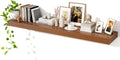 Axeman 55in Floating Shelves for Wall - Deep Rustic Display Shelf