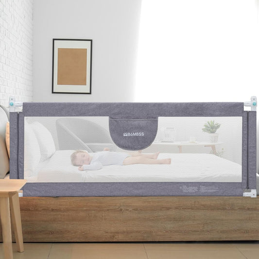 73 in Bed Rails for Toddlers - Adjustable Safety Guard Rail