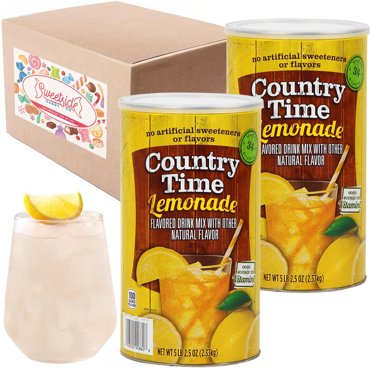 Country Time Powdered Lemonade Drink Mix - Refreshing Flavor