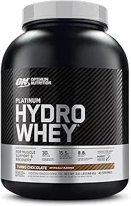 Optimum Nutrition Platinum Hydrowhey Protein Powder for Muscle Growth