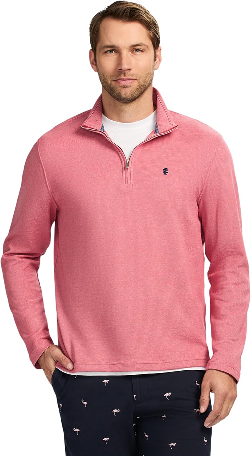 IZOD Mens Performance Comfort Quarter Zip Long Sleeve Shirt Review